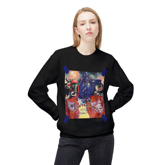 After Party Crewneck Sweatshirt — Graphic Party Vibe Pullover