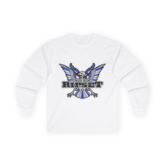 Ripset Long Sleeve Tee — Vintage Blue Graphic