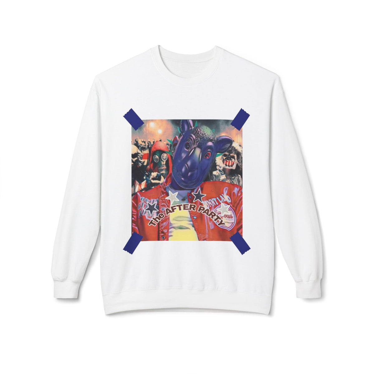 After Party Crewneck Sweatshirt — Graphic Party Vibe Pullover